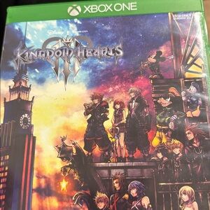 Kingdom Hearts III 3 (Microsoft Xbox One, 2019) no instructions